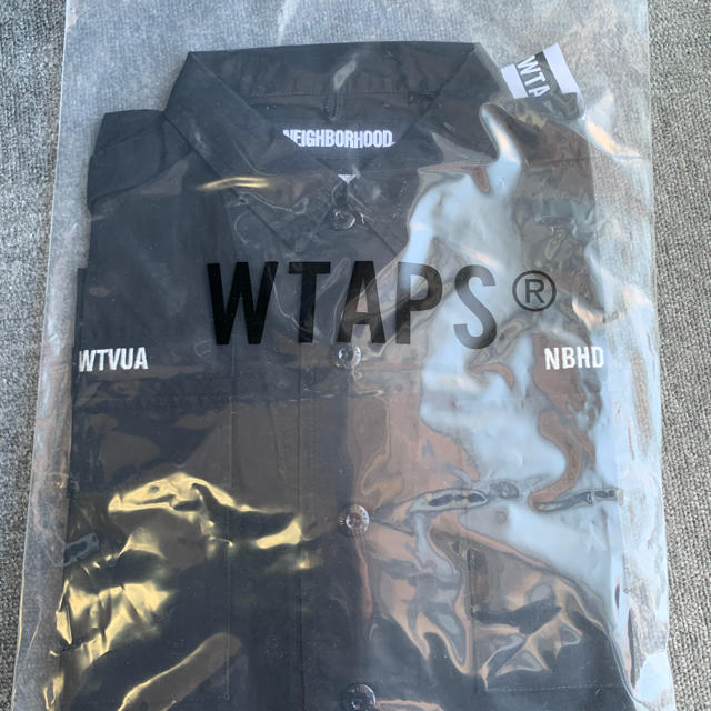 WTAPS×NEIGHBORHOOD  JUNGLE LS / SHIRT黒