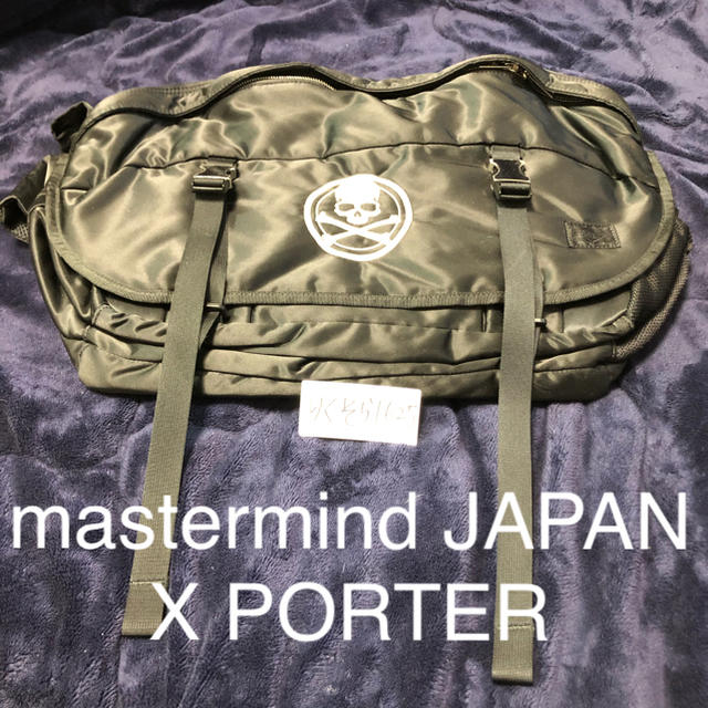 メッセンジャーバッグmastermind JAPAN X PORTER メッセンジャーバッグ