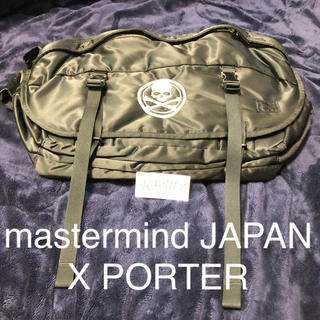 マスターマインドジャパン(mastermind JAPAN)のmastermind JAPAN X PORTER メッセンジャーバッグ(メッセンジャーバッグ)