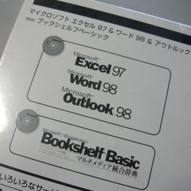 Microsoft　Excel97＆Word98 スマホ/家電/カメラのPC/タブレット(その他)の商品写真