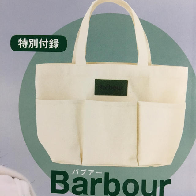 Barbour(バーブァー)のキャンバストート 2020年LEE1月号付録 エンタメ/ホビーの雑誌(ファッション)の商品写真