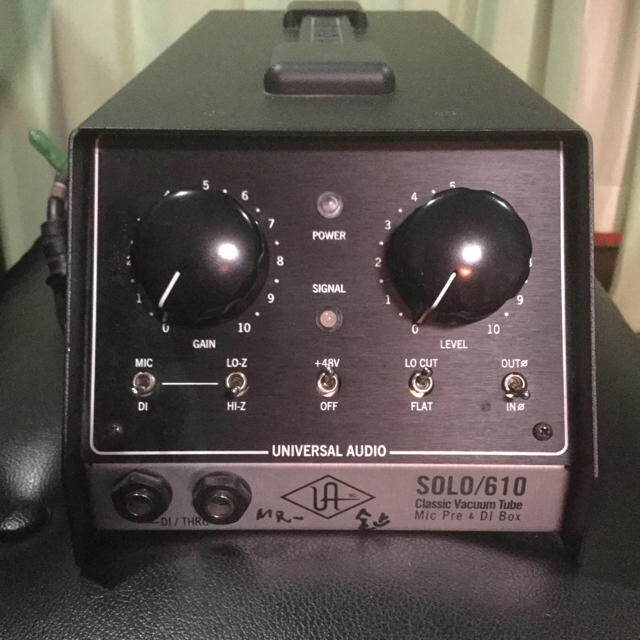 UNIVERSAL AUDIO SOLO/610 マイクプリアンプ 楽器のレコーディング/PA機器(パワーアンプ)の商品写真