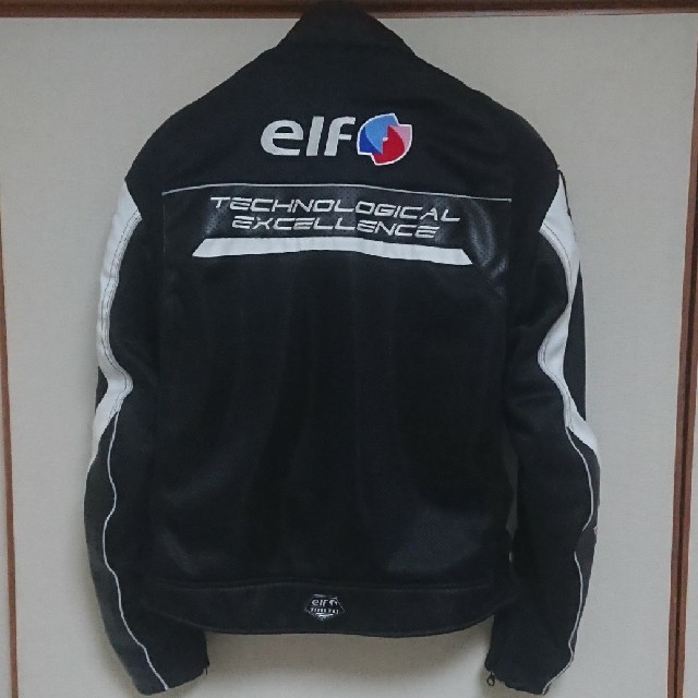 elf(エルフ)のelf Lサイズ フェイクレザージャケット originalcollection 自動車/バイクのバイク(装備/装具)の商品写真