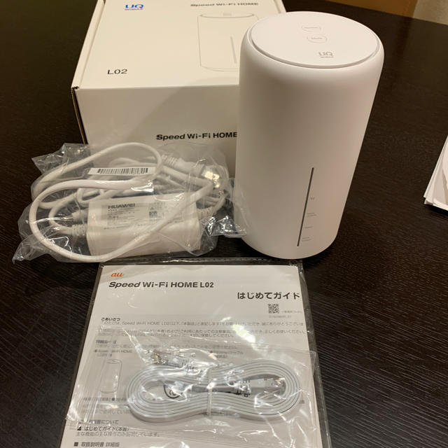 au - 【中古】UQ Speed WiMAX Wi-Fi home L02の通販 by iga's shop｜エーユーならラクマ