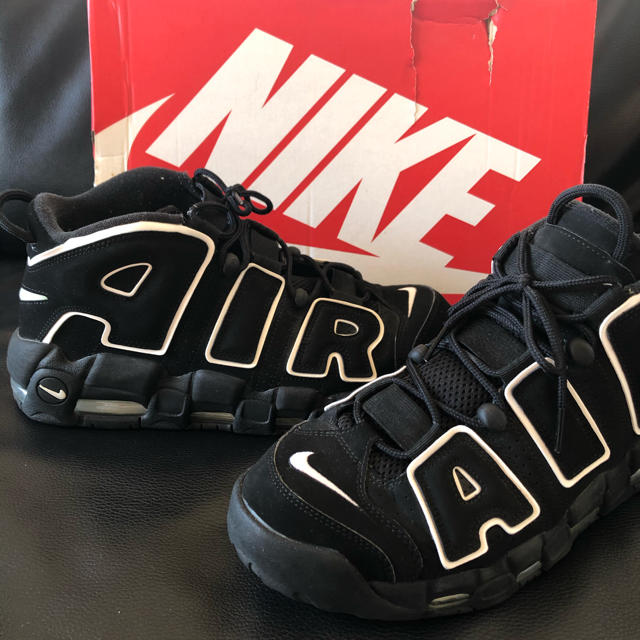 air more uptempo   モアテン黒白　美品