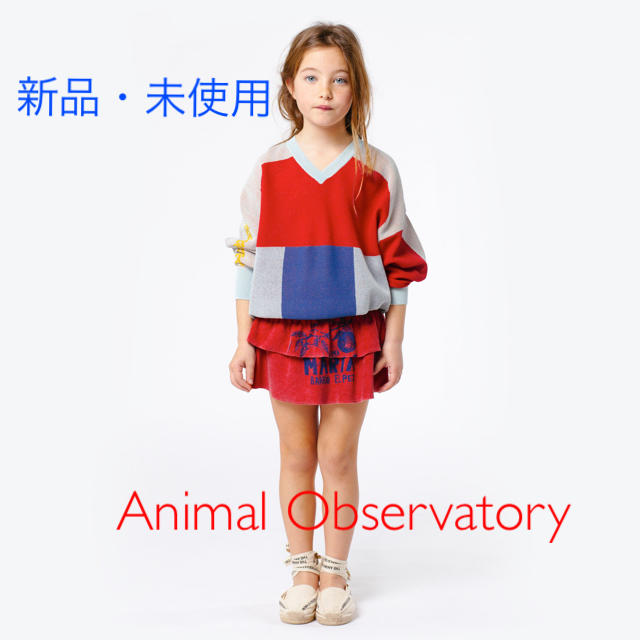 【新品未使用】Animal Observatoryカラフルニット