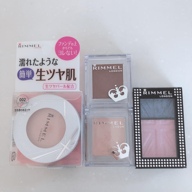 RIMMEL(リンメル)のリンメル　アイシャドウハイライトセット コスメ/美容のベースメイク/化粧品(アイシャドウ)の商品写真