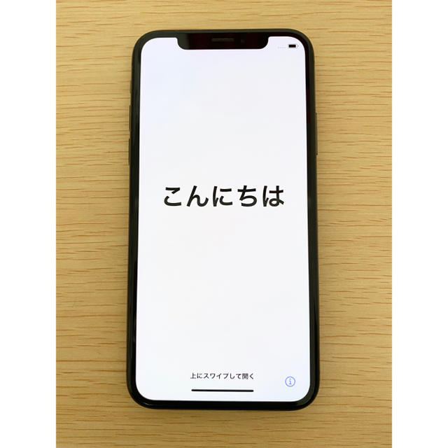 iPhone X 64GB Black Simフリースマートフォン/携帯電話