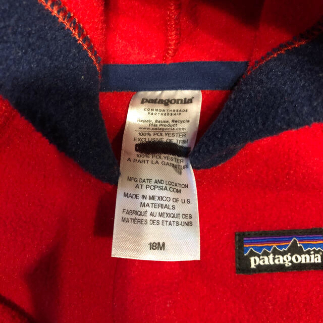 patagonia(パタゴニア)のパタゴニアベビー☆フリース キッズ/ベビー/マタニティのベビー服(~85cm)(ジャケット/コート)の商品写真