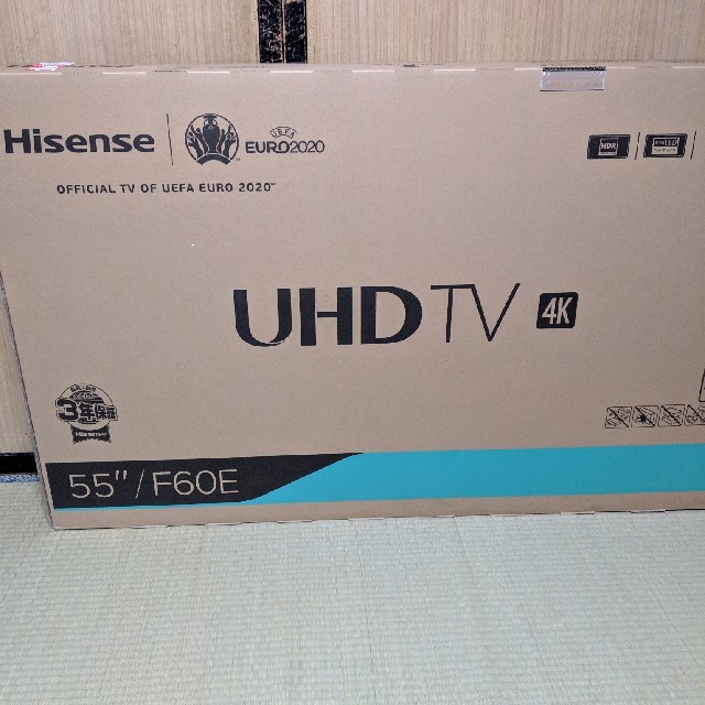 【正規品質保証】 【開封・未使用品】ハイセンス 55F60E 55型テレビ テレビ