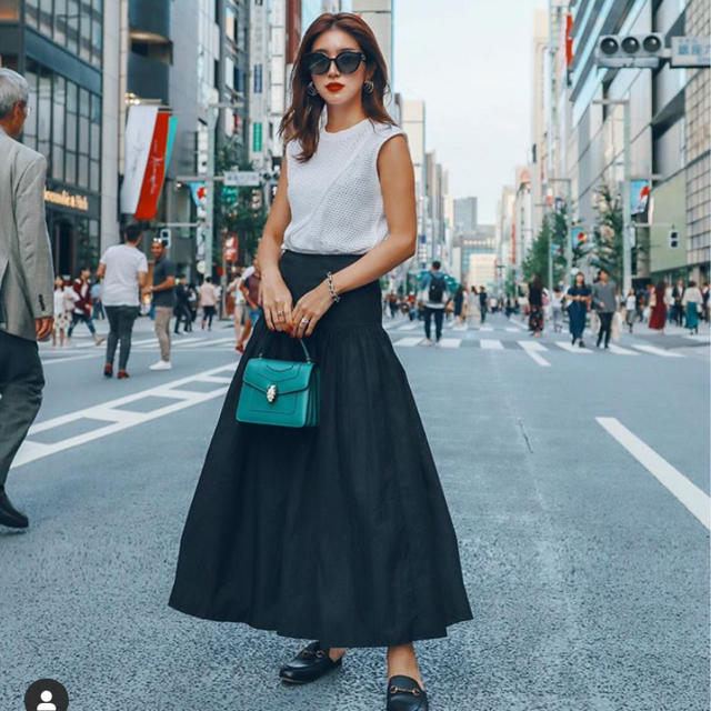 LE CIEL BLEU(ルシェルブルー)のyu様専用　Full Maxi Yoke Skirt レディースのスカート(ロングスカート)の商品写真