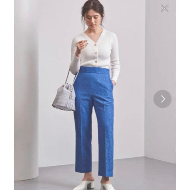 UNITED ARROWS(ユナイテッドアローズ)の美品UNITED ARROWS レースパンツ レディースのパンツ(クロップドパンツ)の商品写真