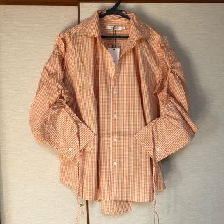 マウジー(moussy)のギンガムチェックシャツ　マウジー　新品未使用(シャツ/ブラウス(長袖/七分))