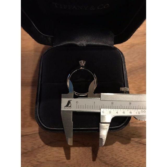 Tiffany & Co.(ティファニー)のティファニー婚約指輪（鑑定書あり、刻印なし）Tiffany クラシックソリティア レディースのアクセサリー(リング(指輪))の商品写真