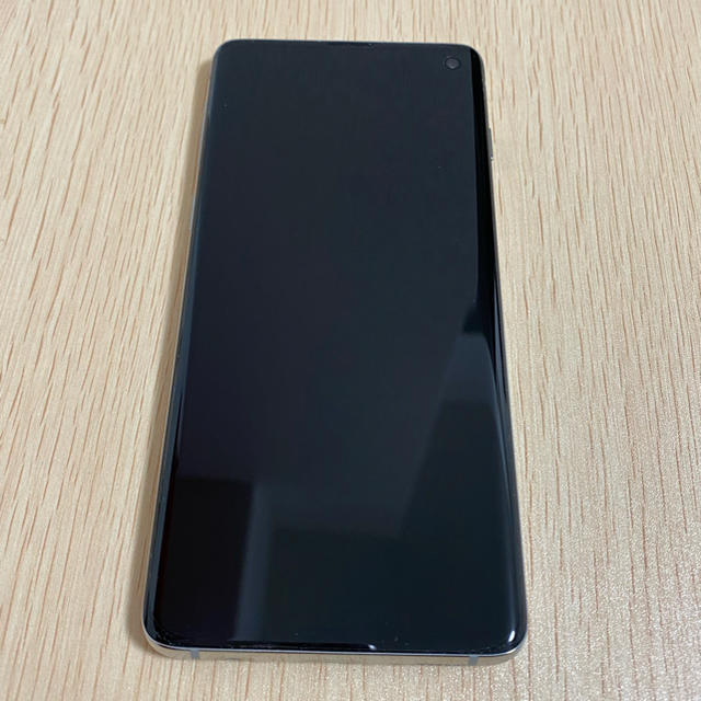返品不可】 Galaxy - Galaxy S10 White(SIMフリー) Prism SCV41
