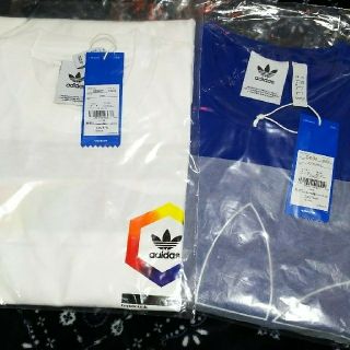 オリジナル(Original)の新品 adidasオリジナルス Tシャツ 青(Tシャツ/カットソー(半袖/袖なし))