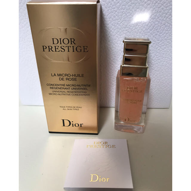 Christian Dior(クリスチャンディオール)のDior プレステージ ユイル ド ローズ コスメ/美容のスキンケア/基礎化粧品(美容液)の商品写真