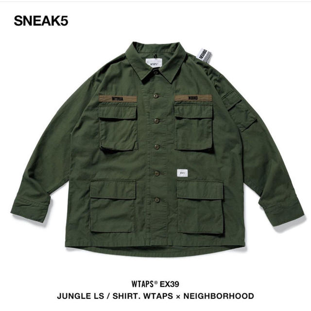 wtaps JUNGLEシャツ