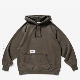 ダブルタップス(W)taps)の19aw WTAPS  ACADEMY HOODED SWEATSHIRT L(パーカー)