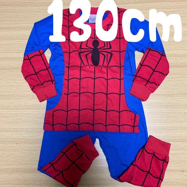 パジャマ 長袖 セットアップ 男の子 スパイダーマン 130の通販 by