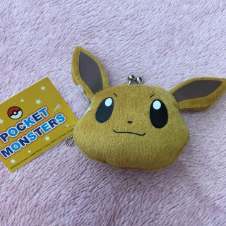 新品☆ポケットモンスター イーブイ ミニがまぐち(キャラクターグッズ)