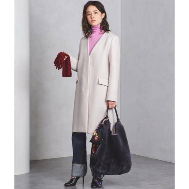 UNITED ARROWS - 美品。UNITED ARROWS ノーカラーコート Sの通販 by ...