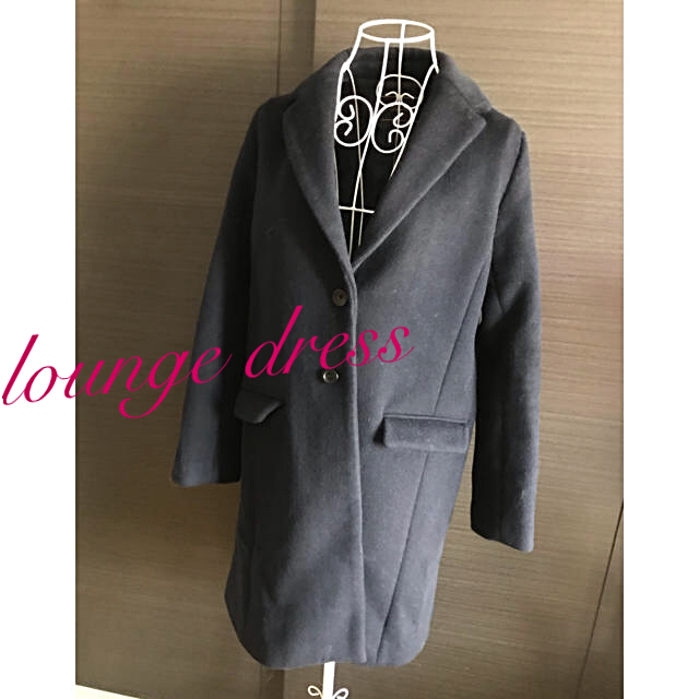 Loungedress(ラウンジドレス)のラウンジドレス、ネイビー　コート   レディースのジャケット/アウター(トレンチコート)の商品写真