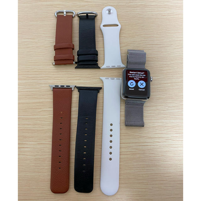 Apple Watch(アップルウォッチ)のApple Watch Series 3  42mmステンレスモデル メンズの時計(腕時計(デジタル))の商品写真