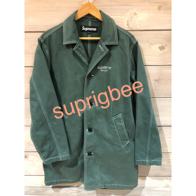 supreme Washed Work Trench Coat