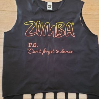 ズンバ(Zumba)のzumbaウェア☆トップス☆ブラック(トレーニング用品)