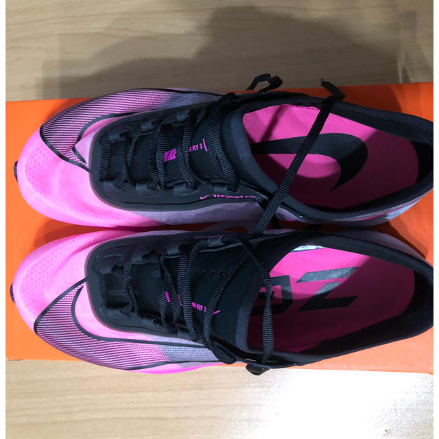 NIKE ズームフライ3 26cm ピンク 使用品 シューズ