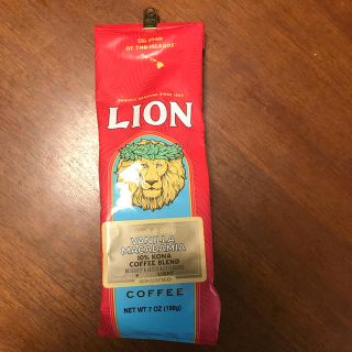 ライオン(LION)の【ライオンコーヒー】バニラマカダミア198g(コーヒー)