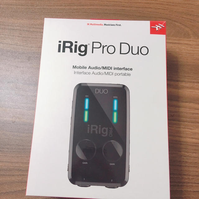 IK Multimedia iRig PRO Duo 楽器のDTM/DAW(オーディオインターフェイス)の商品写真