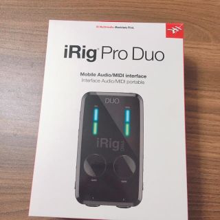 IK Multimedia iRig PRO Duo(オーディオインターフェイス)