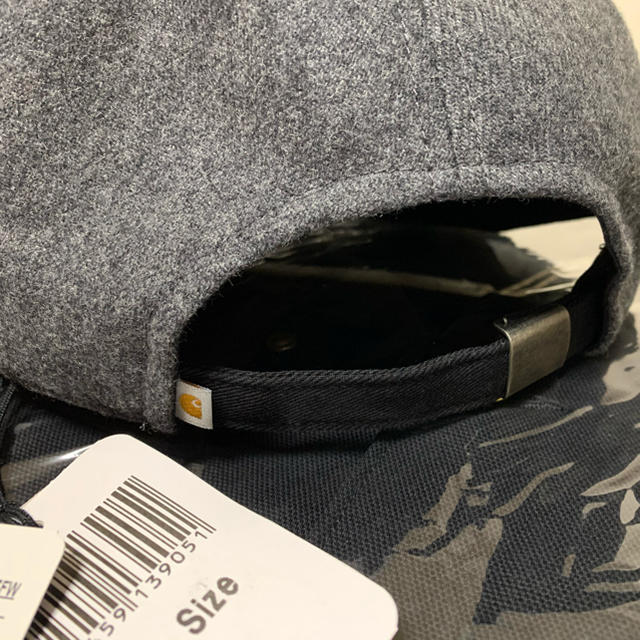 carhartt(カーハート)のCARHARTT WIP wool CAP グレー メンズの帽子(キャップ)の商品写真