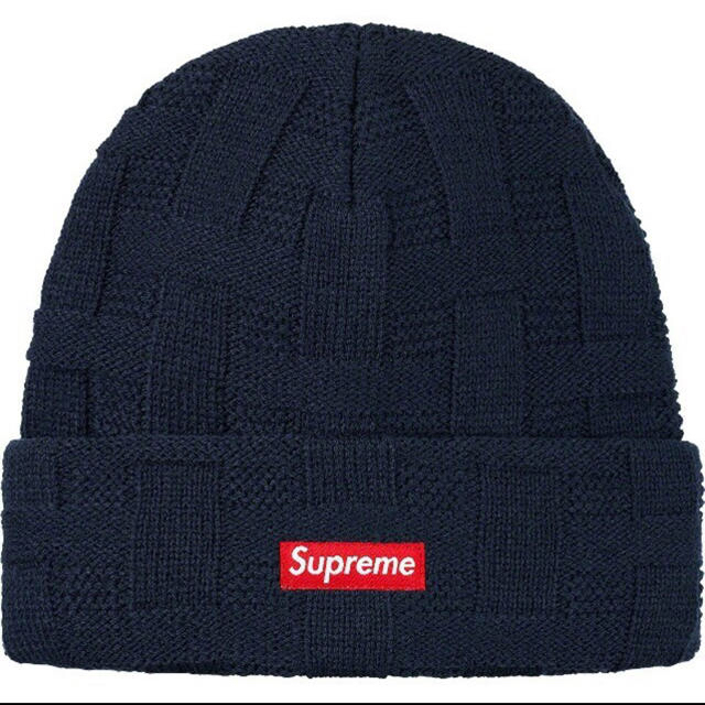 supreme19AW Basket Weave Beanieニット帽/ビーニー