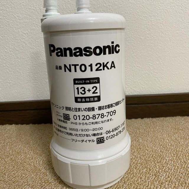 Panasonic(パナソニック)の浄水カートリッジ　SENT012KA インテリア/住まい/日用品のキッチン/食器(浄水機)の商品写真