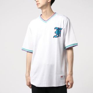 エフティーシー(FTC)の【Lサイズ】FTC OLD ENGLISH BASEBALL JERSEY(Tシャツ/カットソー(半袖/袖なし))