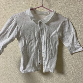 ザラキッズ(ZARA KIDS)のZARA baby リメイク　カーディガン(カーディガン/ボレロ)