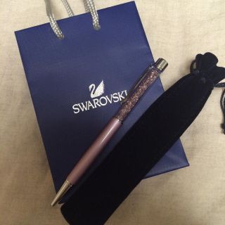 スワロフスキー(SWAROVSKI)のSWAROVSKI ボールペン ピンク(その他)