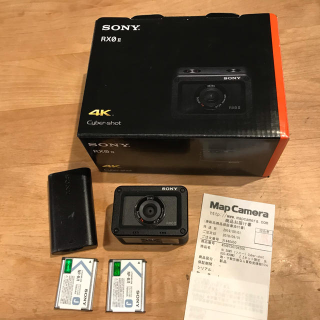 美品・メーカー保証付　sony rx0 m2