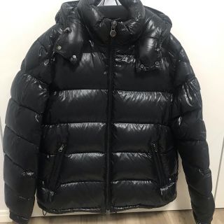 モンクレール(MONCLER)の【みー様専用】モンクレール　マヤMAYA サイズ5 ダウンジャケット黒(ダウンジャケット)