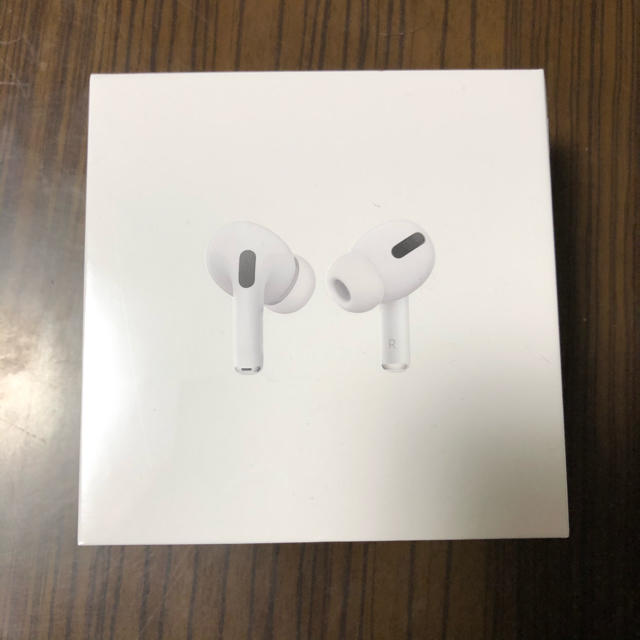 オーディオ機器air pods pro 新品未開封 - ヘッドフォン/イヤフォン