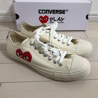 コムデギャルソン(COMME des GARCONS)の【111111様専用】27 コンバース コムデギャルソン play スニーカー(スニーカー)