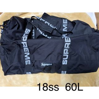 シュプリーム(Supreme)のSupreme 18SS/Duffle Bag 60Ｌ black(ボストンバッグ)