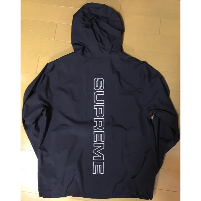 Supreme(シュプリーム)のsupreme 18SS taped seam jacket L 黒　新品未使用 メンズのジャケット/アウター(マウンテンパーカー)の商品写真