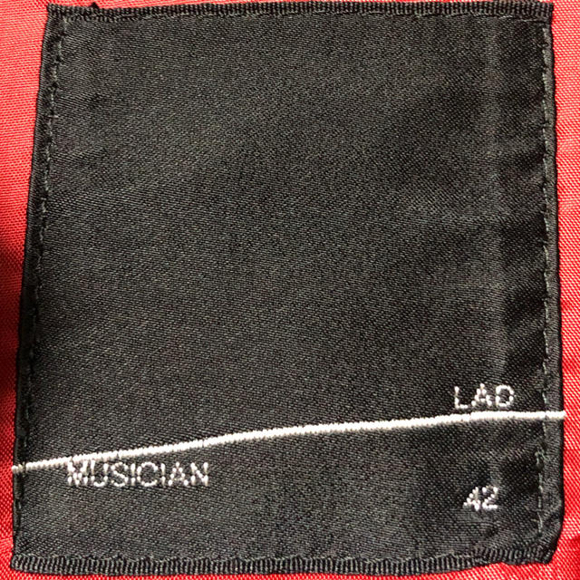 LAD MUSICIAN(ラッドミュージシャン)のLAD MUSICIAN レザー　ジャケット メンズのジャケット/アウター(ライダースジャケット)の商品写真
