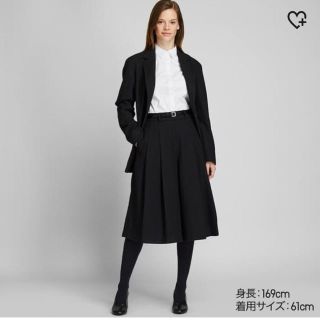 ユニクロ(UNIQLO)の最終価格　UNIQLO ハイウエストツイードキュロットパンツ(キュロット)