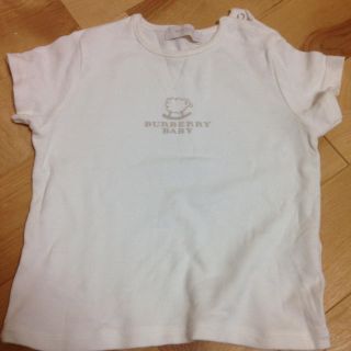 バーバリー(BURBERRY)のバーバリー 白Ｔシャツ(Ｔシャツ)