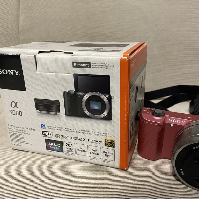SONY　α5000　ミラーレスカメラ